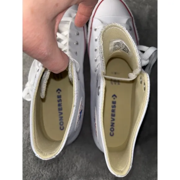 Converse Chuck Taylor Shoes All Star Hi 132169C Unisex US M11/W13 Skate White