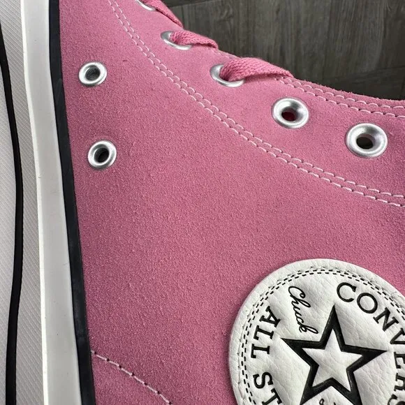 Converse CONS CTAS Pro Hi Men's size 11.5 Pink Leather Hightop Shoes