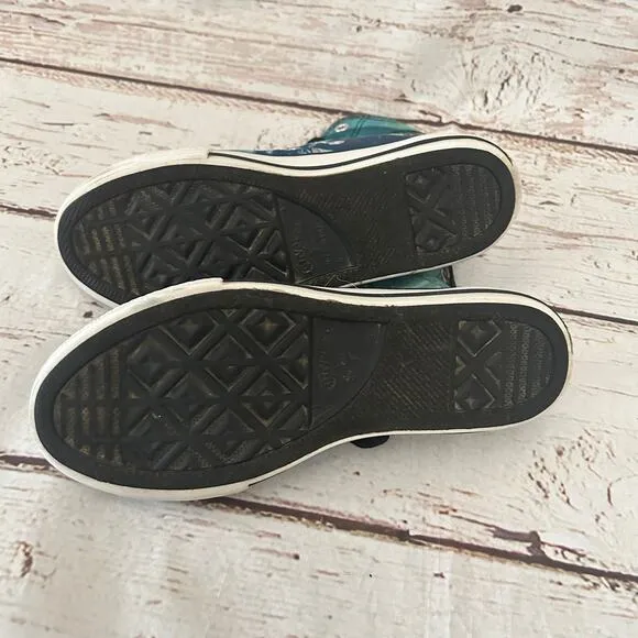 CONVERSE  DC Comics Green Lantern High Top All Star Shoes Sz 2