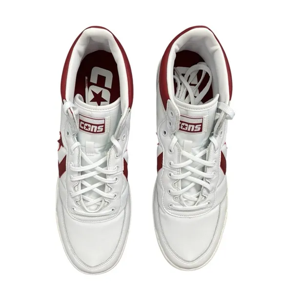 Converse Fastbreak Pro Mid White Team Red Men's 13 NWOB