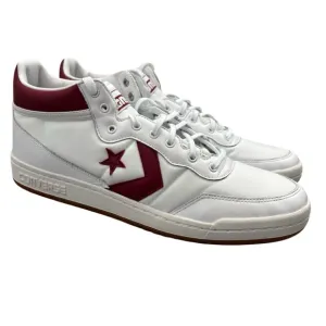 Converse Fastbreak Pro Mid White Team Red Men's 13 NWOB