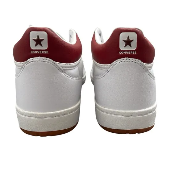 Converse Fastbreak Pro Mid White Team Red Men's 13 NWOB