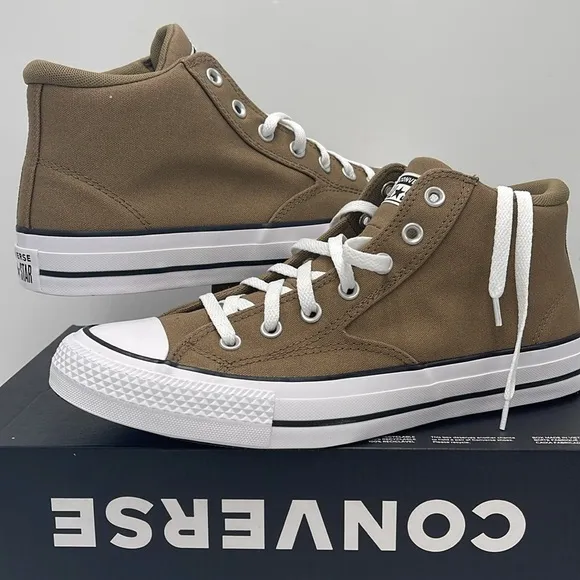 Converse Men's A05408FCTAS MALDEN STREET MID SQUIRMY Brown High-Top Sneakers