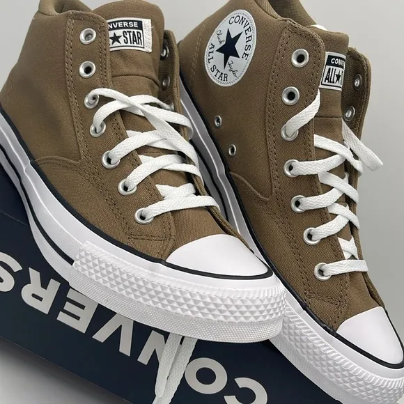 Converse Men's A05408FCTAS MALDEN STREET MID SQUIRMY Brown High-Top Sneakers