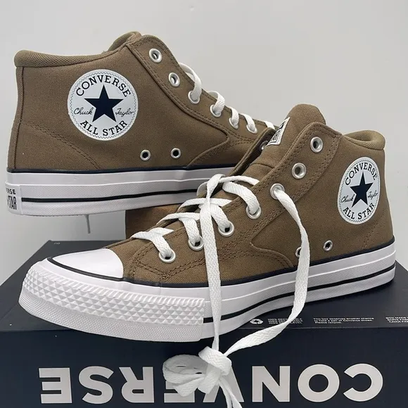 Converse Men's A05408FCTAS MALDEN STREET MID SQUIRMY Brown High-Top Sneakers