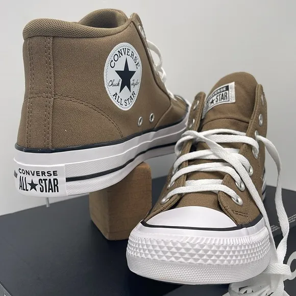 Converse Men's A05408FCTAS MALDEN STREET MID SQUIRMY Brown High-Top Sneakers