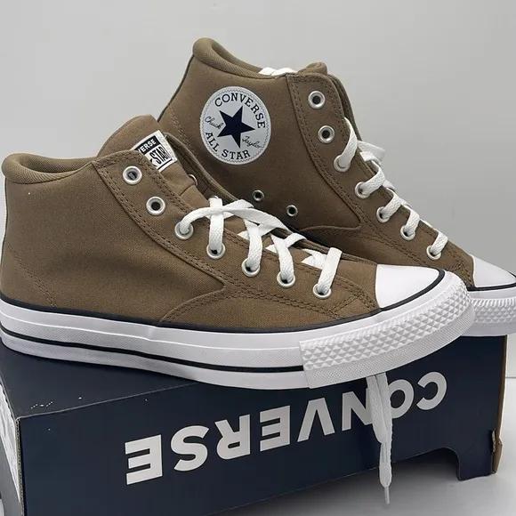 Converse Men's A05408FCTAS MALDEN STREET MID SQUIRMY Brown High-Top Sneakers