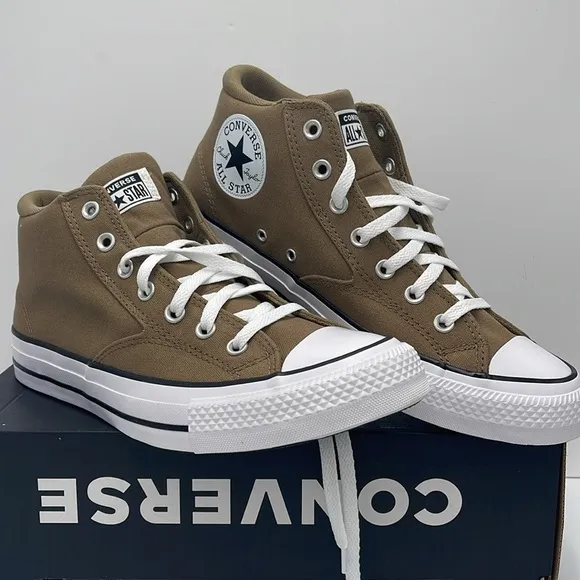 Converse Men's A05408FCTAS MALDEN STREET MID SQUIRMY Brown High-Top Sneakers