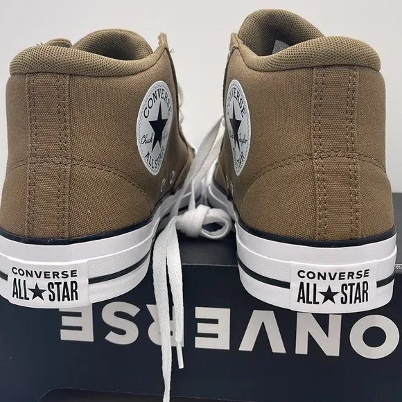 Converse Men's A05408FCTAS MALDEN STREET MID SQUIRMY Brown High-Top Sneakers