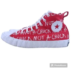 Converse Not A Chuck High Top UNT1TL3D Mens Size 11 Red High Top Shoes 171962C