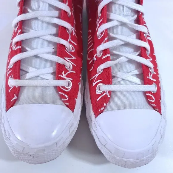 Converse Not A Chuck High Top UNT1TL3D Mens Size 11 Red High Top Shoes 171962C