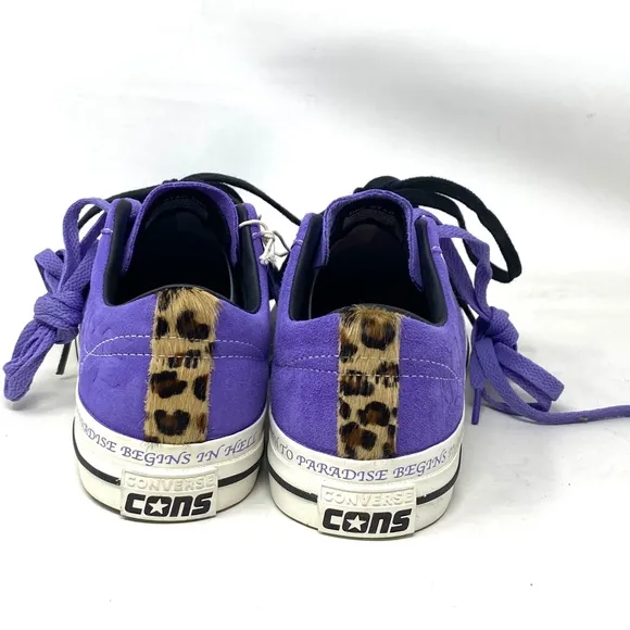 Converse One Star Pro Sean Pablo Suede Low Skate Shoes Lilac Men's Size A04371C