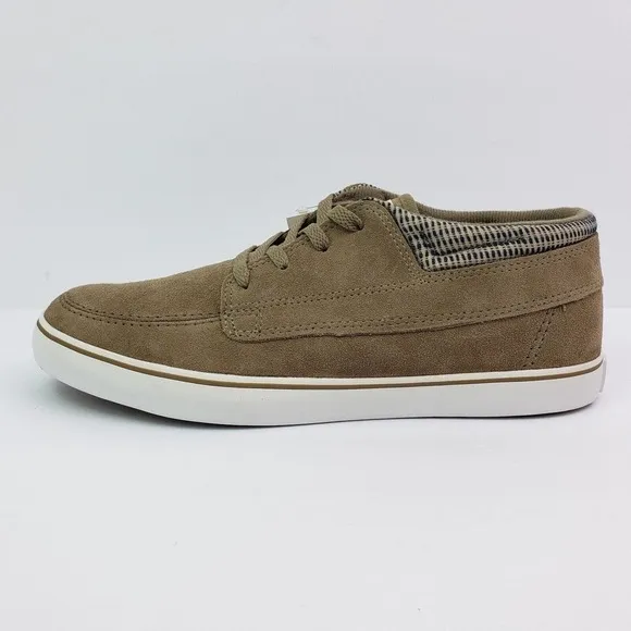 Converse Sea Star LS Mid Mens Size 11 Lead Gray Suede Skate Sneaker Shoes