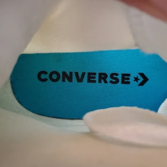 Converse Shoes Men 7 Women 9 Ctas HI White Sail Blue High Top Sneakers Canvas