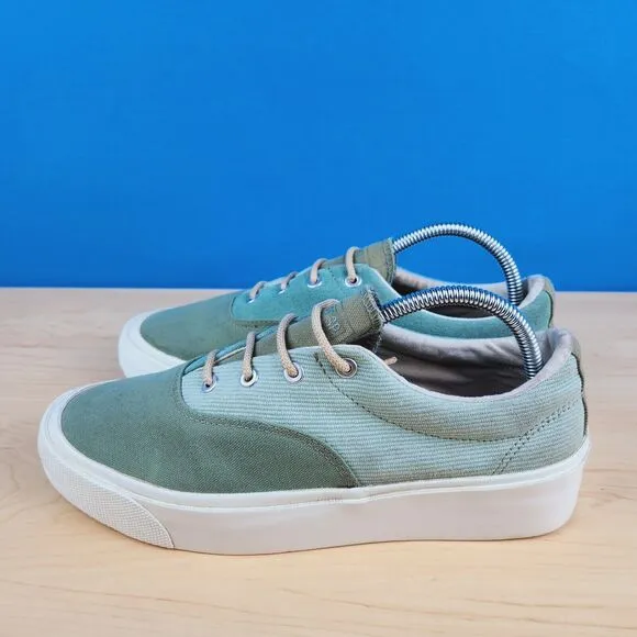 Converse Skid Grip OX Suede Oil Green Low Skate shoes 169641C Men's‎ 8 Wom's 9.5