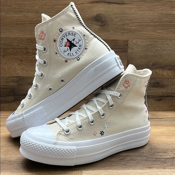 Converse Women's High-Top Sneakers - Cream