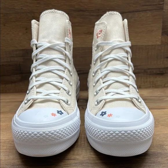 Converse Women's High-Top Sneakers - Cream