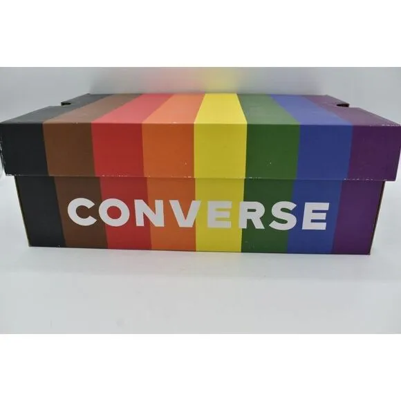 Converse Womens Size 7 Chuck 70 Hi Top Multicolored Unity Pride Shoes Sneakers