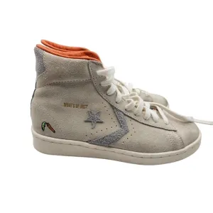 Converse x Bugs Bunny Pro Leather High Top Mens 6 Womens 7.5 Gray‎ Orange