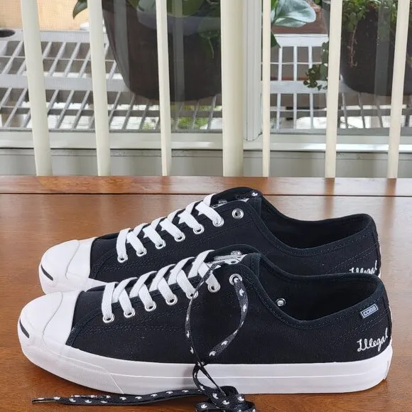 Converse X Illegal Civilization JP Pro Low Top 162990C Black/White Sz 11.5 Men's