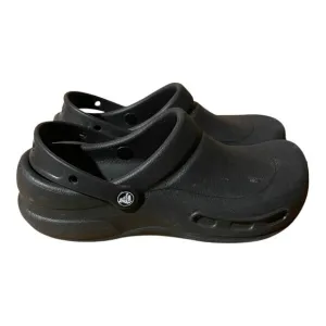 Crocs Bistro Cooks Careers Clogs Slip Resistant Black Size 10 Men 12 Womens