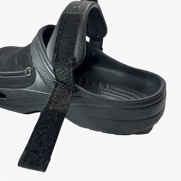 Crocs Mens Yukon Vista ll Clog Size 11 Black Slip-On Casual Comfortable Shoes