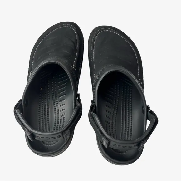 Crocs Mens Yukon Vista ll Clog Size 11 Black Slip-On Casual Comfortable Shoes