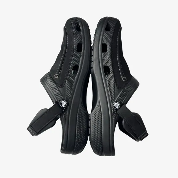 Crocs Mens Yukon Vista ll Clog Size 11 Black Slip-On Casual Comfortable Shoes