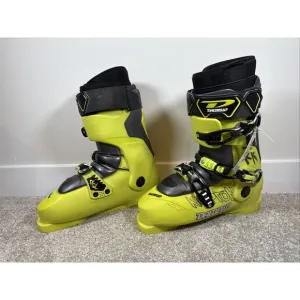 Dalbello Krypton Flex Index 130 Pro Ski Boots Men's 29.5 Green Gray 337mm 5355