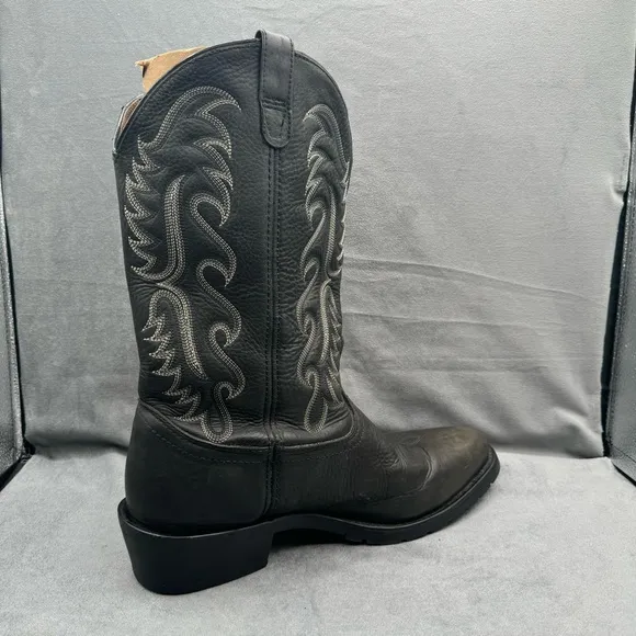 Dan Post DP69630 Milwaukee Boots Size 13D‎ Black Western Shoes Oil Resistant