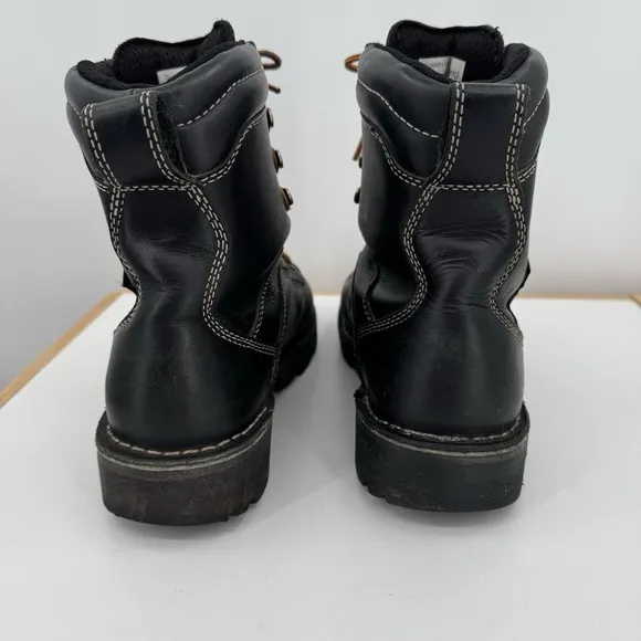 Danner Quarry USA Waterproof Gore-Tex Alloy Toe Boots 17325 Black Women's 9 M