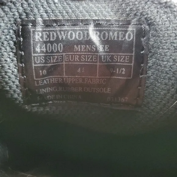 Danner Redwood Romeo Leather Slip On Chelsea Style Shoes