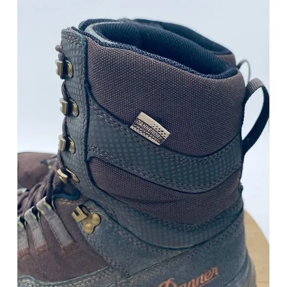 Danner Shoes Mens 9 43 Brown Leather Vital 8&quot; Ankle Boots Trail Hiking