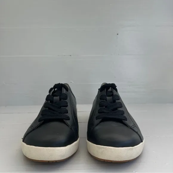 Dansko Black Sneakers Women's 7.5 (EU 38) Orli Perforated Nappa Low Top Shoes