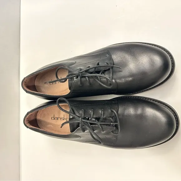 Dansko Men’s Josh Antiqued Calf Leather Shoes Size EU 45 - 11.5/12 US