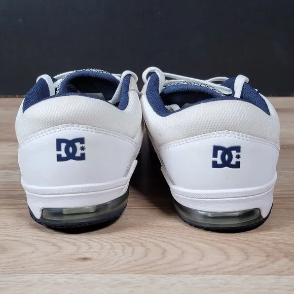DC Shoes TL19 Mens Size 10 Beige White Blue Tiago Lemos Skate Athletic Sneakers