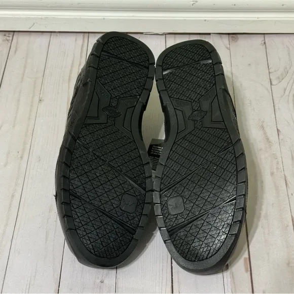 Dickies Slip Resistant Low Top Black Sneaker Size 11 Men
