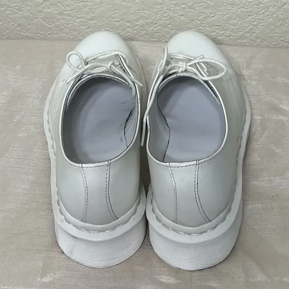 Dr. Martens 1461 MONO SMOOTH LEATHER OXFORD SHOES White