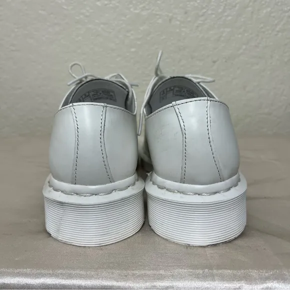 Dr. Martens 1461 MONO SMOOTH LEATHER OXFORD SHOES White