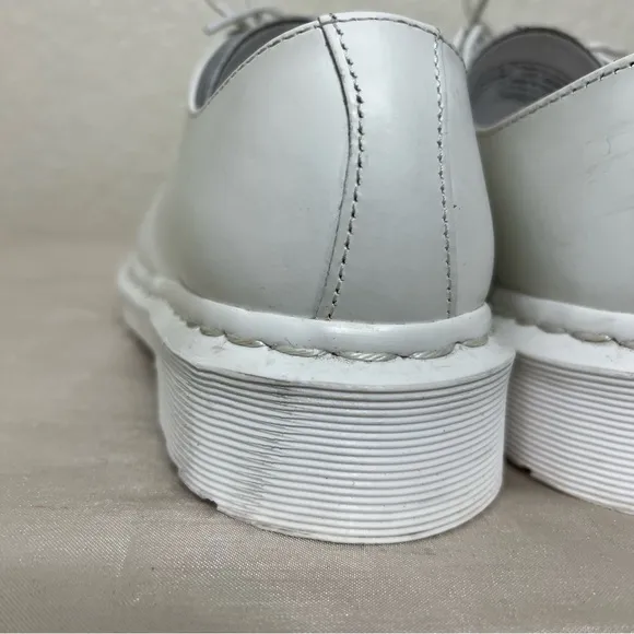 Dr. Martens 1461 MONO SMOOTH LEATHER OXFORD SHOES White