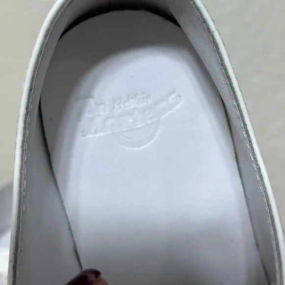 Dr. Martens 1461 MONO SMOOTH LEATHER OXFORD SHOES White
