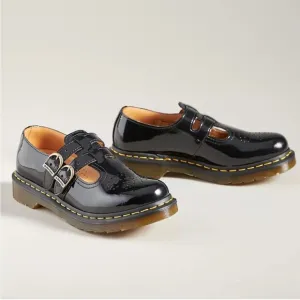 Dr. Martens 8065 Patent Leather Mary JaneShoes Black