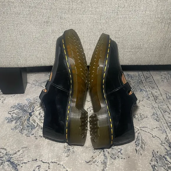 Dr. Martens 8065 Patent Leather Mary JaneShoes Black
