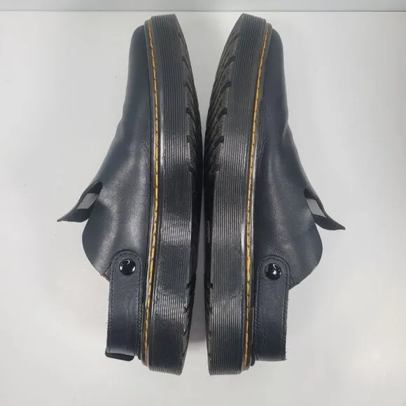 Dr. Martens Carlson Men's Black Leather Slip On Mules US Size 10