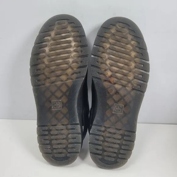 Dr. Martens Carlson Men's Black Leather Slip On Mules US Size 10