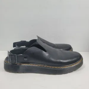 Dr. Martens Carlson Men's Black Leather Slip On Mules US Size 10