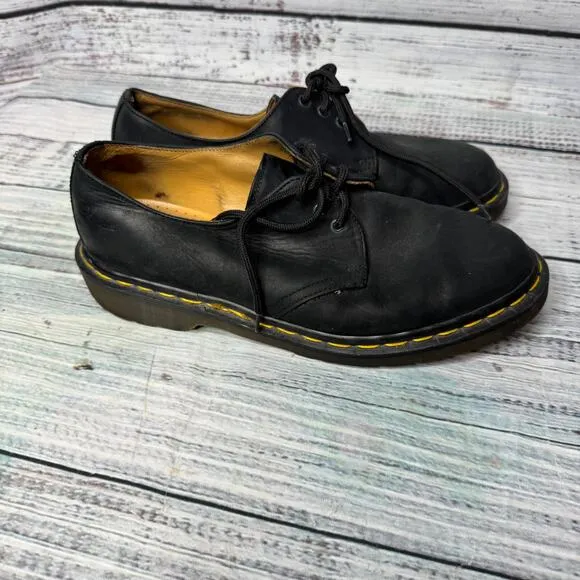 Dr Martins Unisex Adult 1461 Slip Resistant Oxford Shoes Black Size M-7 W-8