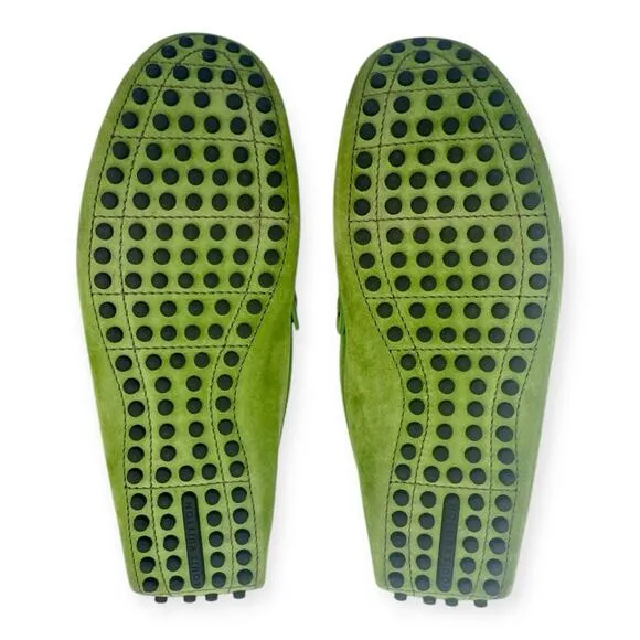 Driving Shoes suede lime Green