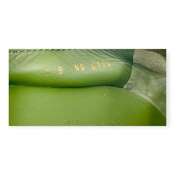 Driving Shoes suede lime Green