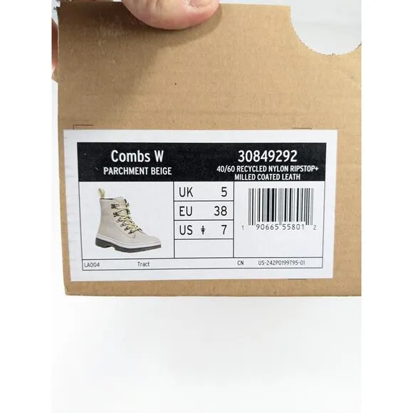 Dr.Marten's Combs W Lace Up Combat Boot